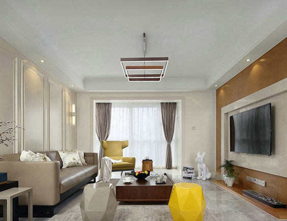 紫金新景105平现代风格三居室beat365手机版客户端ios_365娱乐_365bet安卓中文客户端效果图