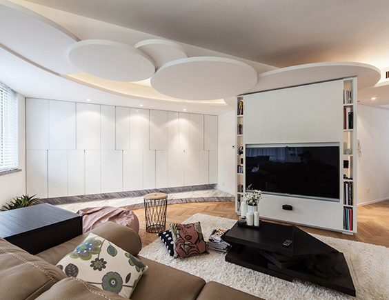 紫金新景128平现代风格三居室beat365手机版客户端ios_365娱乐_365bet安卓中文客户端效果图